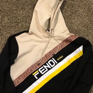 2019 fendi mania pullover hoodie